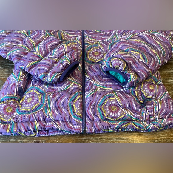 PATAGONIA DOWN SWEATER/PUFFER JACKET, SIZE XXL (16-18) OR WOMENS XS/S - Picture 8 of 9